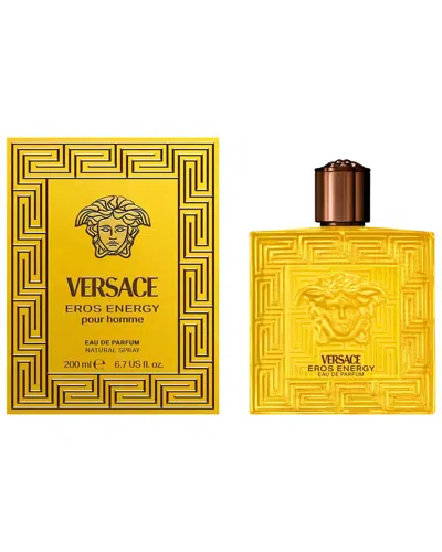 Versace Men's 6.7oz Eros Energy Edp Spray In Transparent