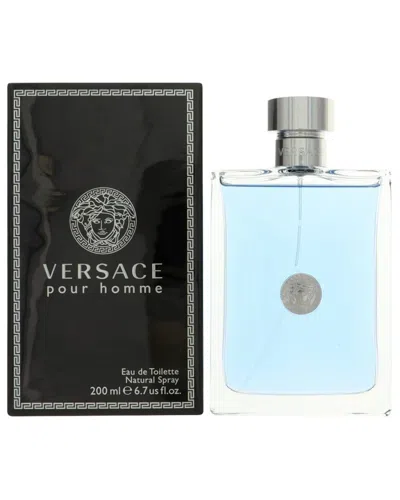 Versace Men's 6.7oz Pour Homme Edt In Blue