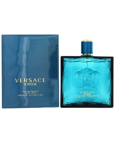 Versace Men's 6.8oz Eros Edt In Blue
