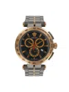 VERSACE MEN'S AION CHRONO 45MM STAINLESS STEEL BRACELET CHRONOGRAPH WATCH