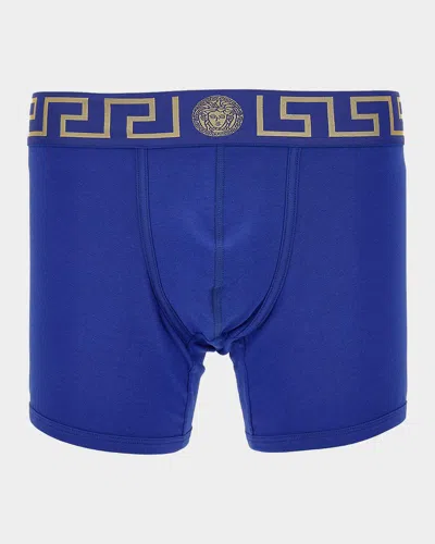 VERSACE MEN & APOS;S MEDUSA KEY JERSEY BOXER BRIEF