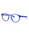 Versace Unisex Eyeglasses, E3355u In Transparent Blue