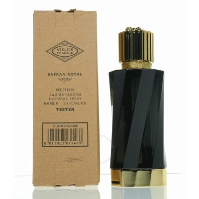 Versace Men's Atelier Safran Royal Edp Spray 3.3 oz (tester) Fragrances 8011003871483 In N/a