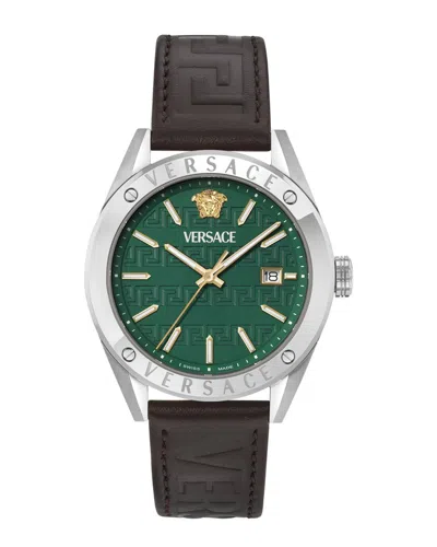 Versace Men's Athletic Watch In Red