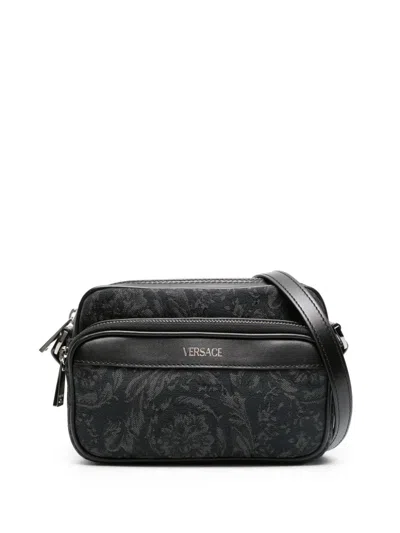Versace Men Barocco Athena Messenger Bag