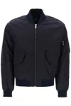 Versace Barocco Techno Jacquard Jacket In Blue