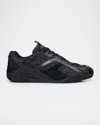 Versace Galaxia Baskets En Jacquard Barocco