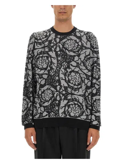 VERSACE MEN'S BAROQUE VANISU00C9 MESH | SIZE 52 | 1010240