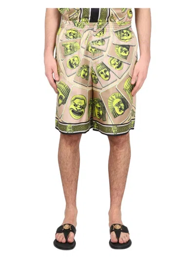 VERSACE MEN'S BERMUDA SHORTS THE MASKS