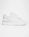 Versace Sneakers With Embossed Logo In White