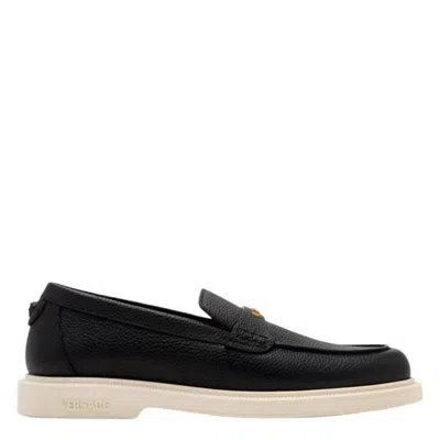 Versace Men's Black Giuliano Loafers