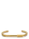 Versace Metal Bracelet Accessories In Metallic