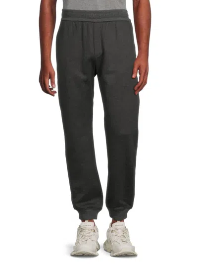 Versace Men's Cashmere Blend Joggers In Gray