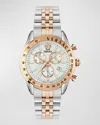 Versace Chrono Master Bracelet Watch In Gold