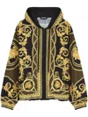 Versace La Coupe Des Dieux Windbreaker Jacket In Gold