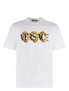 Versace Crew Neck Short Sleeves T-shirt In White