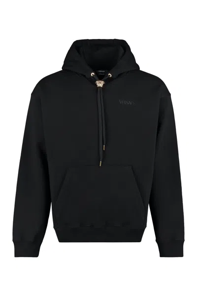 VERSACE MEN'S COTTON HOODIE
