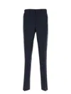 Versace Dark Blue Wool Pant