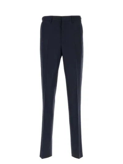 VERSACE MEN'S DARK WOOL PANT