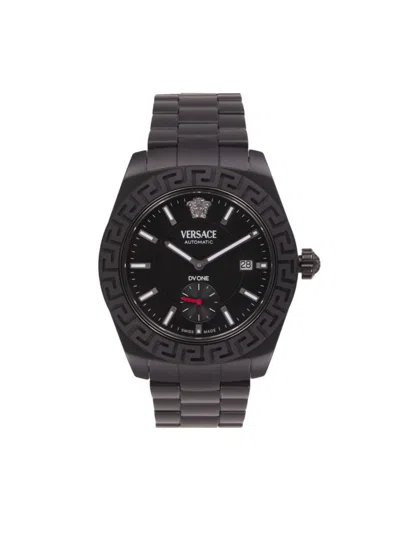 Versace Men's Dv One Ceramic Bracelet Watch/43mm In Black