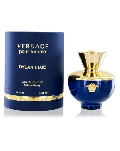 Versace Men's Dylan Blue 3.4oz Edt Spray In White
