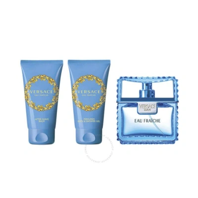 Versace Men's Eau Fraiche Gift Set Fragrances 8011003820207 In N/a