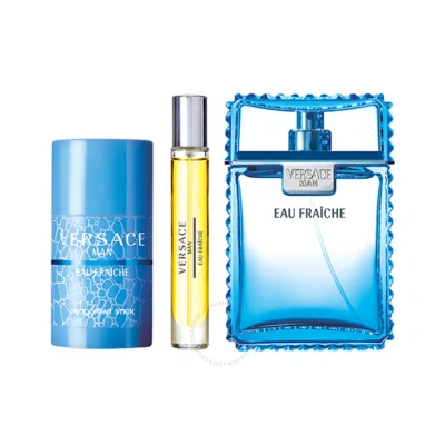 Versace Men's Eau Fraiche Gift Set Fragrances 8011003873517 In N/a