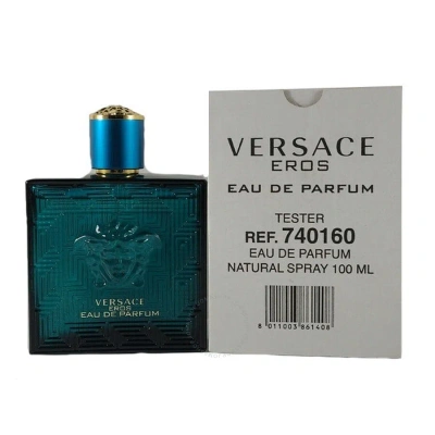 Versace Men's Eros Edp Spray 3.4 oz (tester) Fragrances 8011003861408 In N/a