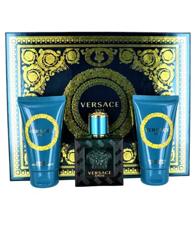 Versace Men's Eros Edt Set In Transparent