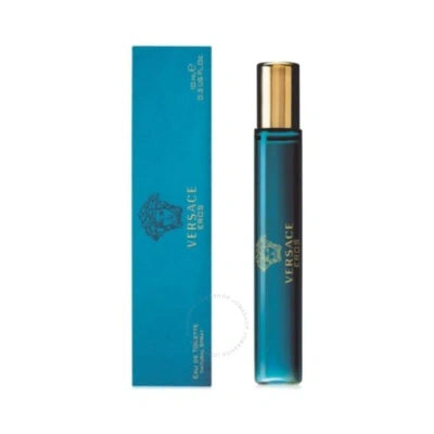 Versace Men's Eros Edt Spray 0.34 oz Fragrances 8011003829880 In Green