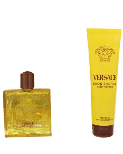 Versace Men's Eros Energy Edp Set In Yellow