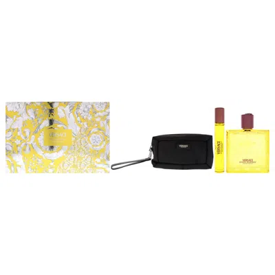 Versace Men's Eros Energy Gift Set Fragrances 8011003903184 In Yellow