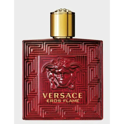 Versace Men's Eros Flame Edp Spray 3.4 oz (tester) Fragrances 8011003845514 In Black