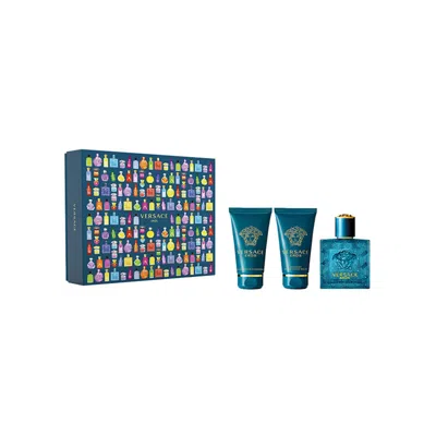 Versace Men's Eros Gift Set Fragrances 8011003862450