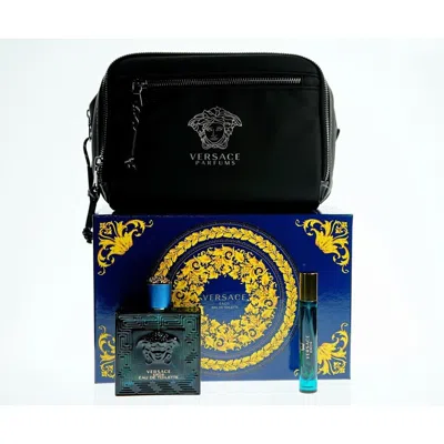 Versace Men's Eros Gift Set Fragrances 8011003876945
