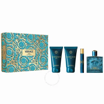 Versace Men's Eros Gift Set Fragrances 8011003893614