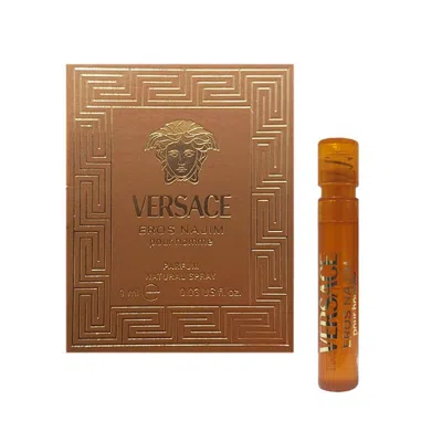 Versace Men's Eros Najim Parfum 0.03 oz Fragrances 8011003895779 In Transparent