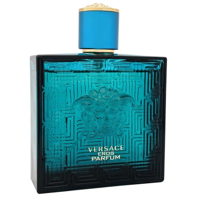 Versace Men's Eros Parfum Spray 3.4 oz Fragrances 8011003872077 In Green