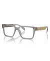 Versace Men's Eyeglasses, E3339u In Opal Grey