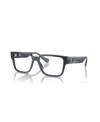 Versace Men's Eyeglasses, Ve3346 In Blue Transparent