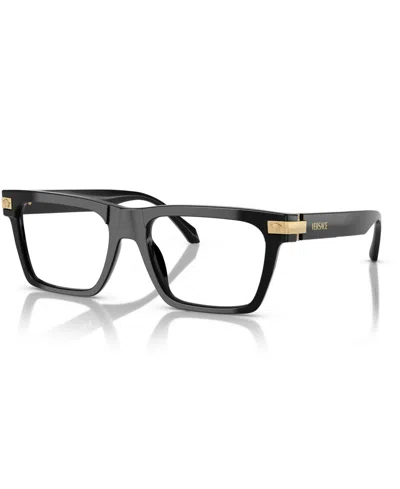 Versace Geometrically Framed Flat Mirror In Black