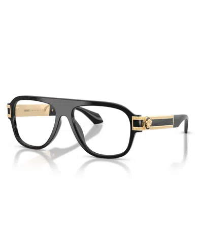 Versace Men's Eyeglasses, Ve3395u In Black