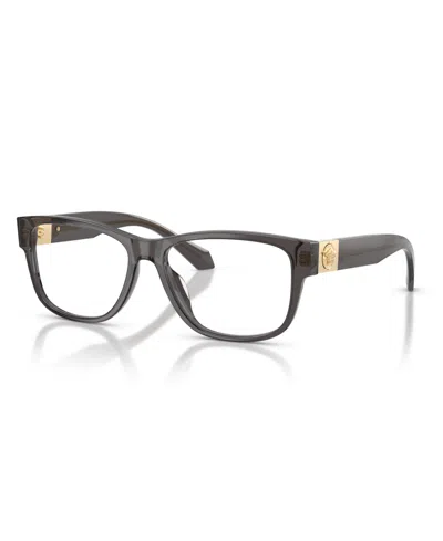 Versace Men's Eyeglasses, Ve3403u In Transparent Gray
