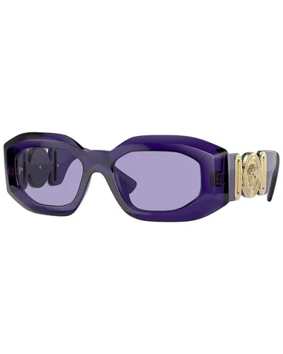 Versace Man Sunglass Ve4425u 0ve4425u In Purple