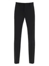 Versace Medusa-embellished Straight Trousers In Black