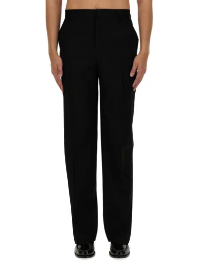 Versace Men Formal Pants In Black