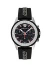 VERSACE MEN'S GRECA ACTION 45MM STAINLESS STEEL CHRONOGRAPH WATCH