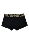 Versace Navy Medusa Boxer Briefs In Black