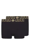 Versace Set Of Two Medusa-head Motif Briefs In Black