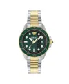 Versace Greca Force 42mm Watch In Pattern